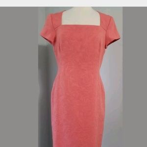 Talbots Womens Petite Dress Peach Sz 12P